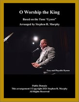O Worship the King piano sheet music cover